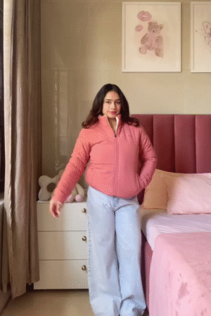 Women's White Milan Sherpa Jacket