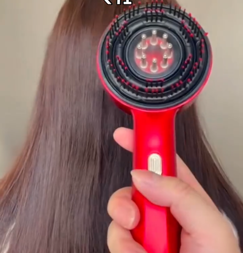 Red LED Ionic Hair Growth Brush - Image 2