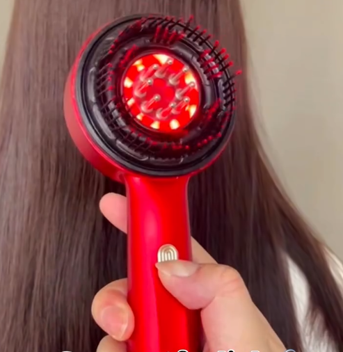 Red LED Ionic Hair Growth Brush