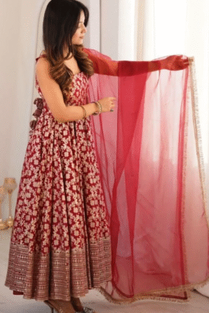 Timeless Charm in Crimson