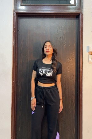 Bold in Black Athleisure