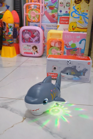 LED Musical Shark Toy with Lights – Dancing Automatic Shark Toy for Kids